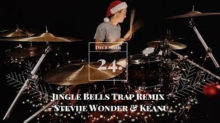 Jingle Bells  Drum Remix Steviie Wonder amp Keanu  Advent Calendor Door 24 [upl. by Chapnick]