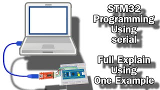 STM32 programming using USB to TTL Converter [upl. by Graham]