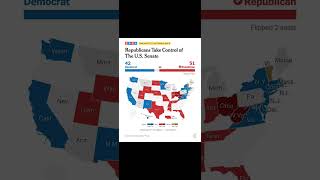 BREAKING Republicans win US Senate majority seizing control for the first time in four years ♥️ [upl. by Freyah]