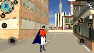 Vegas Crime Simulator Flying Superman Rope Hero Unlimited Money Game NAXEEX Android Gameplay [upl. by Folly]