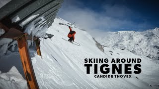 Candide Thovex  Skiing around Tignes [upl. by Bascomb]