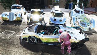 Stealing The Most EXPENSIVE CARS in GTA 5 [upl. by Akinal]