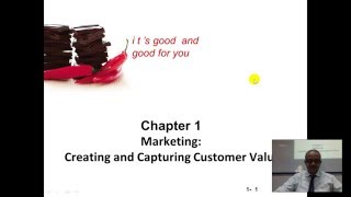 Marketing Management Kotler amp Keller  Chapter 1 [upl. by Sheets677]