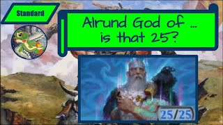 Alrund God of Hand Size  MTG Arena Standard Decks  Magic Arena Kaldheim [upl. by Sachi]