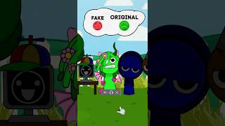 Fake or Original😂sprunki nightmarecritters meme shortanimation incredibox incrediboxsprunki [upl. by Aliehs352]