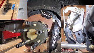 67 Mustang Braking From Cardboard to Caliper Bracket [upl. by Toscano220]