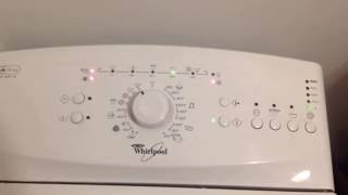 Whirlpool AWE6515 reset programatoracontrol board reset program serwisowy diagnostic test program [upl. by Haye]