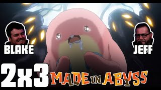 MADE IN ABYSS 2x3  SUBBED ANIME REACTION  VILLAGE OF THE HOLLOWS  FAPUTA [upl. by Attenauqa]