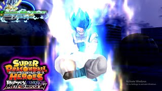 Gogeta SSJBE SDBH Remake Dragon Ball Z Tenkaichi Tag Team ISO MOD [upl. by Nannerb]