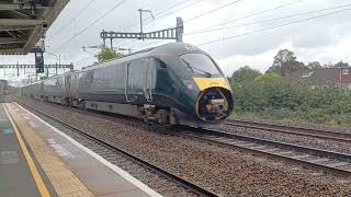 Trains At Burnham Buckinghamshire Featuring GWRElizabeth National Rail Line amp Freight Trains [upl. by Oiluj]