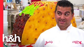 ¡¿Carne molida en el relleno  Cake Boss  Discovery HampH [upl. by Mercedes486]