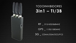 Inhibidor de frecuencia móvil GSM GPRS 3G y GPS [upl. by Ennaesor469]