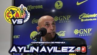 América Femenil vs Chivas Femenil Conferencia de Prensa con Ángel Villacampa [upl. by Llebasi]