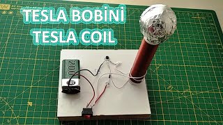 Tesla Bobini Yapımı Kablosuz Güç Transferi [upl. by Corsetti98]