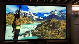 165 inch Projector screen  under 150 [upl. by Abehshtab150]