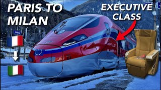 Paris to Milan with Frecciarossa in EXECUTIVE class [upl. by Angela]