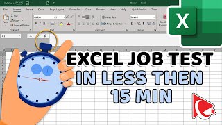 How to Pass Excel Employment Test In Less Then 15 Minutes [upl. by Norvil]