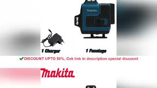 Makita HighPrecision 16Line Level Green Light Laser HighPrecision Portable herramientas para c [upl. by Peta864]