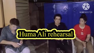 Huma Ali short vlog shalimar theatre 🎭 Lahore with naseem vicky and asif Iqbal sahab [upl. by Alberic]