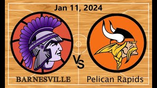 Barnesville Boys vs Pelican Rapids [upl. by Yelda]