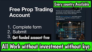 20000 Evolution Account Challenge  Without Deposit Work From Home Forex Trading Strategies [upl. by Ellinnet]