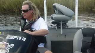 Okeechobee Running the airboat Channel to Fisheating Lock on OkeechobeeMOV [upl. by Dari529]