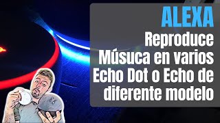 Reproduce Música en varios ECHO DOT de Amazon a la vez con Multiestancia 🔊🔥 [upl. by Grayce464]