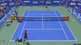 Tennis Elbow 2013 Gameplay  Del Potro vs Lacko  Washington Citi Open [upl. by Grant]