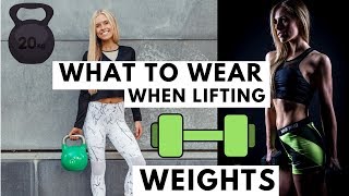 What to Wear Weightlifting  Keltie OConnor [upl. by Aveer]