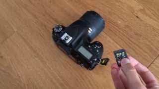 Nikon D750 Review Fastest SD Card Buffer [upl. by Eannej]