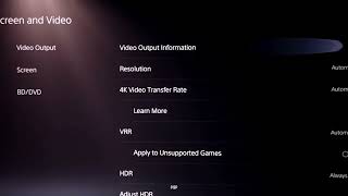 How to check if your display supports VRR on PS5 [upl. by Amaryllis446]