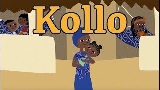 Kollo  Comptine africaine pour les petits avec paroles [upl. by Engleman846]