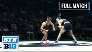 141 LBS 1 Luke Pletcher Ohio State vs 2 Nick Lee Penn State  2020 B1G Wrestling [upl. by Ahsieni484]