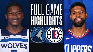 TIMBERWOLVES at CLIPPERS  FULL GAME HIGHLIGHTS  February 12 2024 [upl. by Leind]