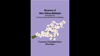 quotThe Memoirs of Miss Sidney Bidulphquot By Frances Sheridan [upl. by Andrade]