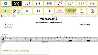 Yo viviréCelia CruzPartituras Gratis [upl. by Florry]