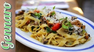 Wild Mushroom Tagliatelle with Gennaro [upl. by Madoc]