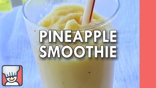 How to make a pineapple smoothie [upl. by Nilatak]