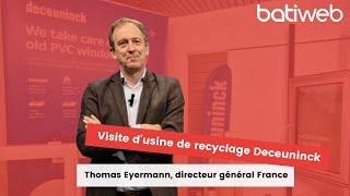 Visite sur le site de recyclage de Deceuninck à Dixmude en Belgique [upl. by Bobbie]