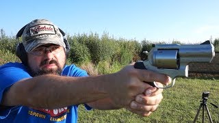 Ruger Super Redhawk Alaskan 454 Casull 45 LC range test [upl. by Trudie]