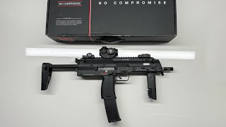 Heckler amp Koch MP7 A1 6mm Airsoft hecklerandkoch airsoft mp7 [upl. by Collyer600]