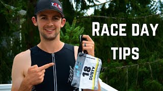 Triathlon Race Day Tips  Race Belt and Race Number [upl. by Ainoek]