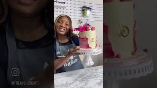 Reach out for your cake baking and decorating classes cake viralvideo caketutorial [upl. by Lledualc]