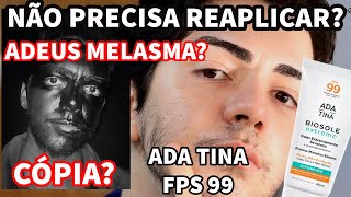 Protetor AntiMelasma Ada tina Biosole Extreme FPS 99 Máximo Bloqueio PROTETOR SOLAR FACIAL [upl. by Ennovy]