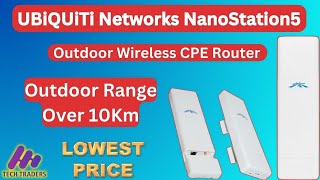 How to Configuration Ubiquiti Nano Station5 10 km Point to Point link setup [upl. by Adnanref]