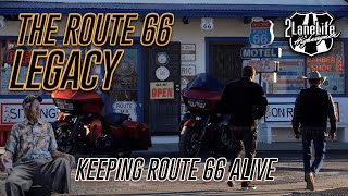 Route 66 Motorcycle Adventure  quotRoute 66 Legacyquot Documentary [upl. by Ilrebmyk]