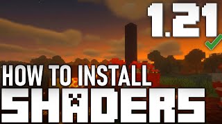 How To Install SHADERS 12112131211 with Iris Shaders Mod 1211211 in Minecraft [upl. by Yaned]