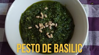 PESTO DE BASILIC recette facile et délicieuse [upl. by Sito160]