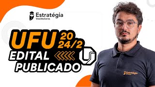 UFU 20242  edital publicado [upl. by Laine]