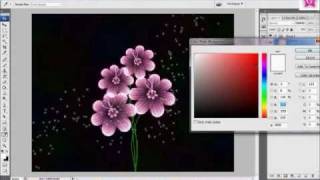 Make a flower boquet using photoshop [upl. by Ennaeirb]